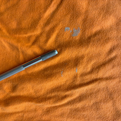 No Fear Graphic Orange Skull y2k Shirt 00's - L