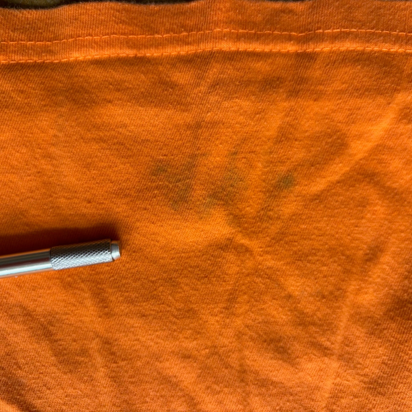 No Fear Graphic Orange Skull y2k Shirt 00's - L