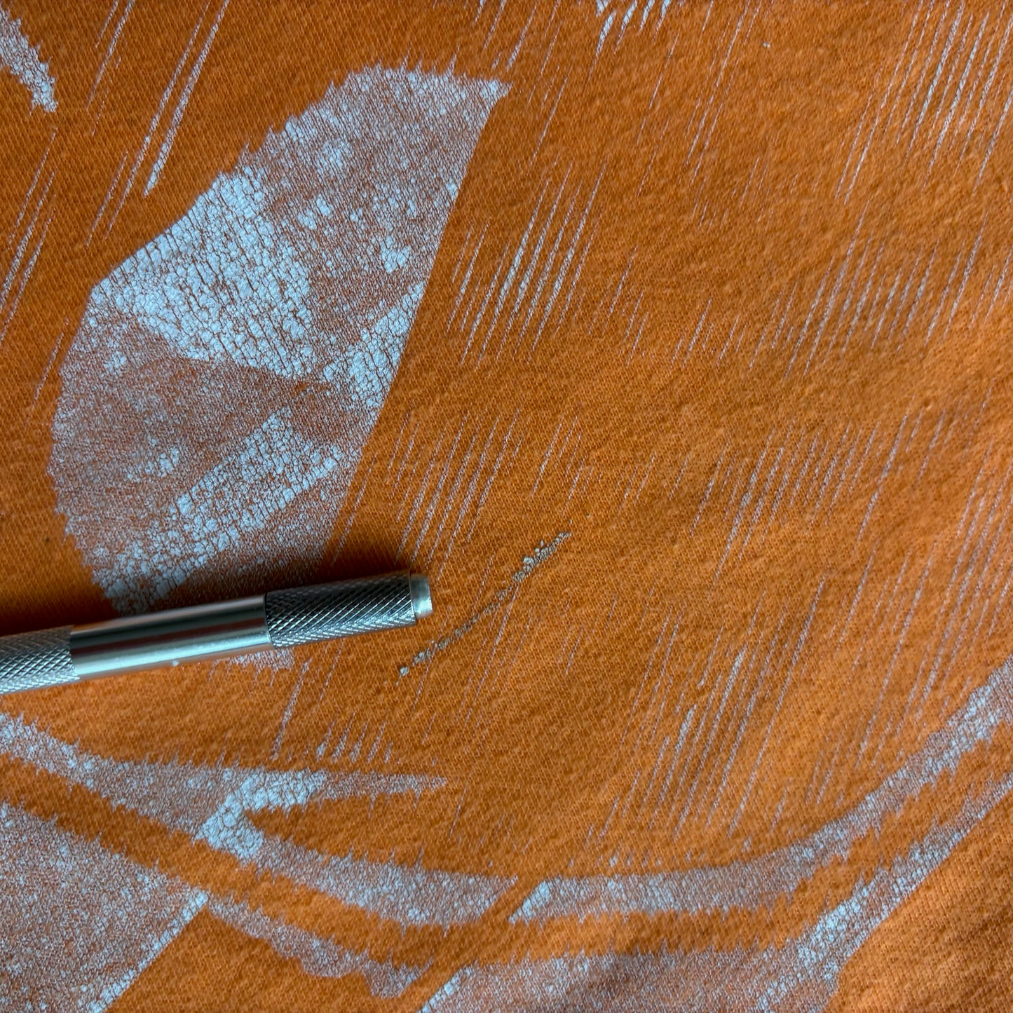 No Fear Graphic Orange Skull y2k Shirt 00's - L