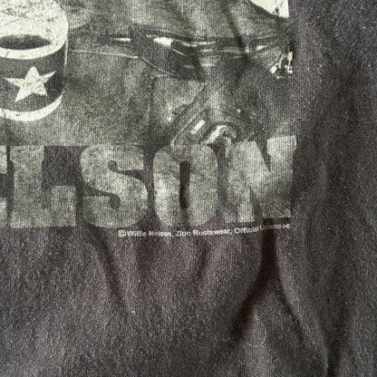 Willie Nelson 'Legalize It' Cannabis Graphic Shirt 90's - L