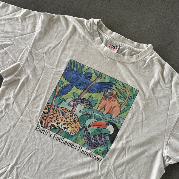 Earth's Enchanted Rainforest Graphic Single Stitch Shirt 90's - XL hover