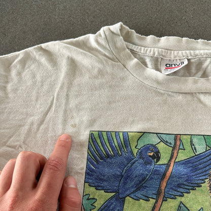 Earth's Enchanted Rainforest Graphic Single Stitch Shirt 90's - XL