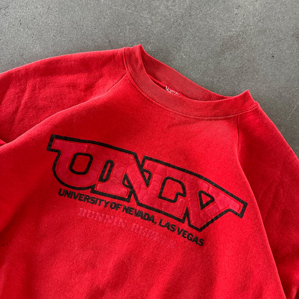 UNLV University of Las Vegas Runnin Rebels Graphic Crewneck Sweatshirt 90's - L hover