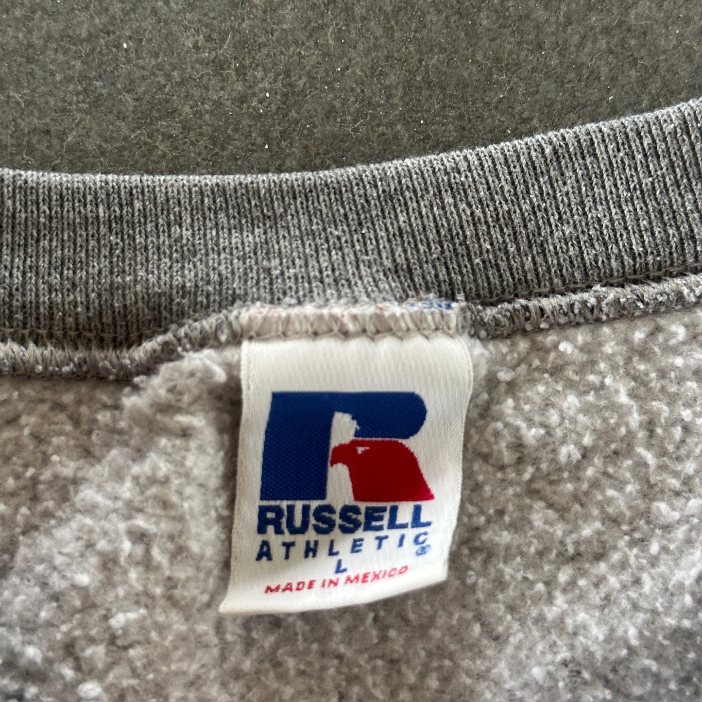 Illinois State University Spellout Russell Athletic Crewneck Sweatshirt 90's - L