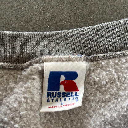 Illinois State University Spellout Russell Athletic Crewneck Sweatshirt 90's - L