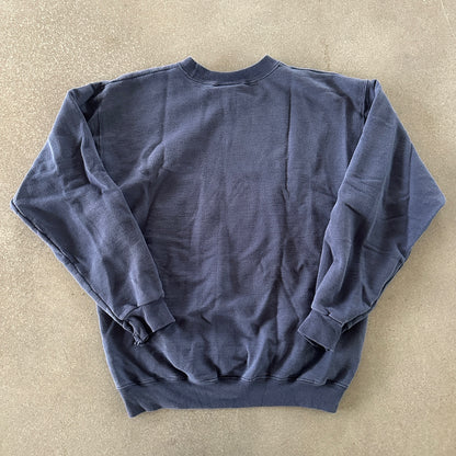 Hanes BP Oil Path Embroidered Sweatshirt Crewneck 90's - S