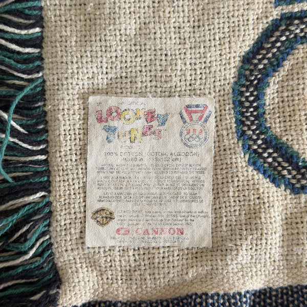 Looney Tunes USA Soccer Throw Blanket 90's - 46x60