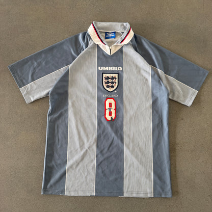 England Umbro '95-'97 Away Jersey Paul Gascoigne - L