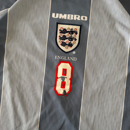 England Umbro '95-'97 Away Jersey Paul Gascoigne - L