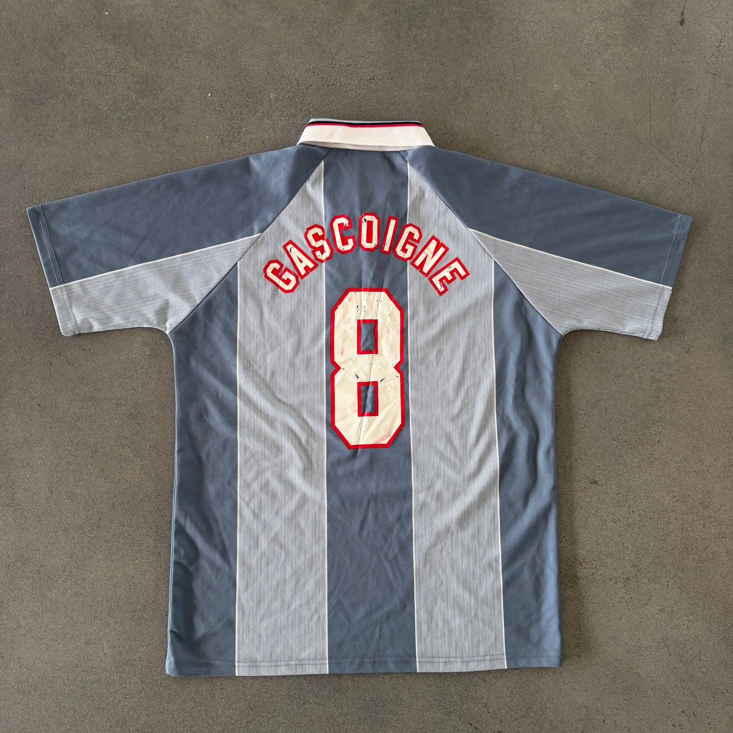 England Umbro '95-'97 Away Jersey Paul Gascoigne - L