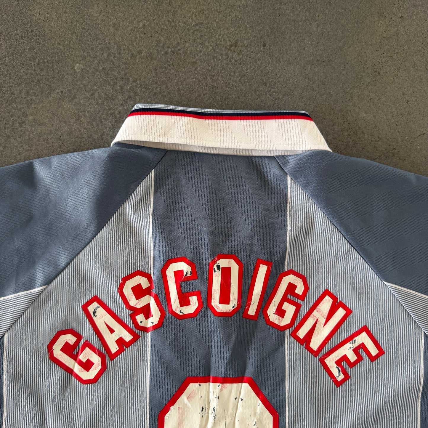 England Umbro '95-'97 Away Jersey Paul Gascoigne - L