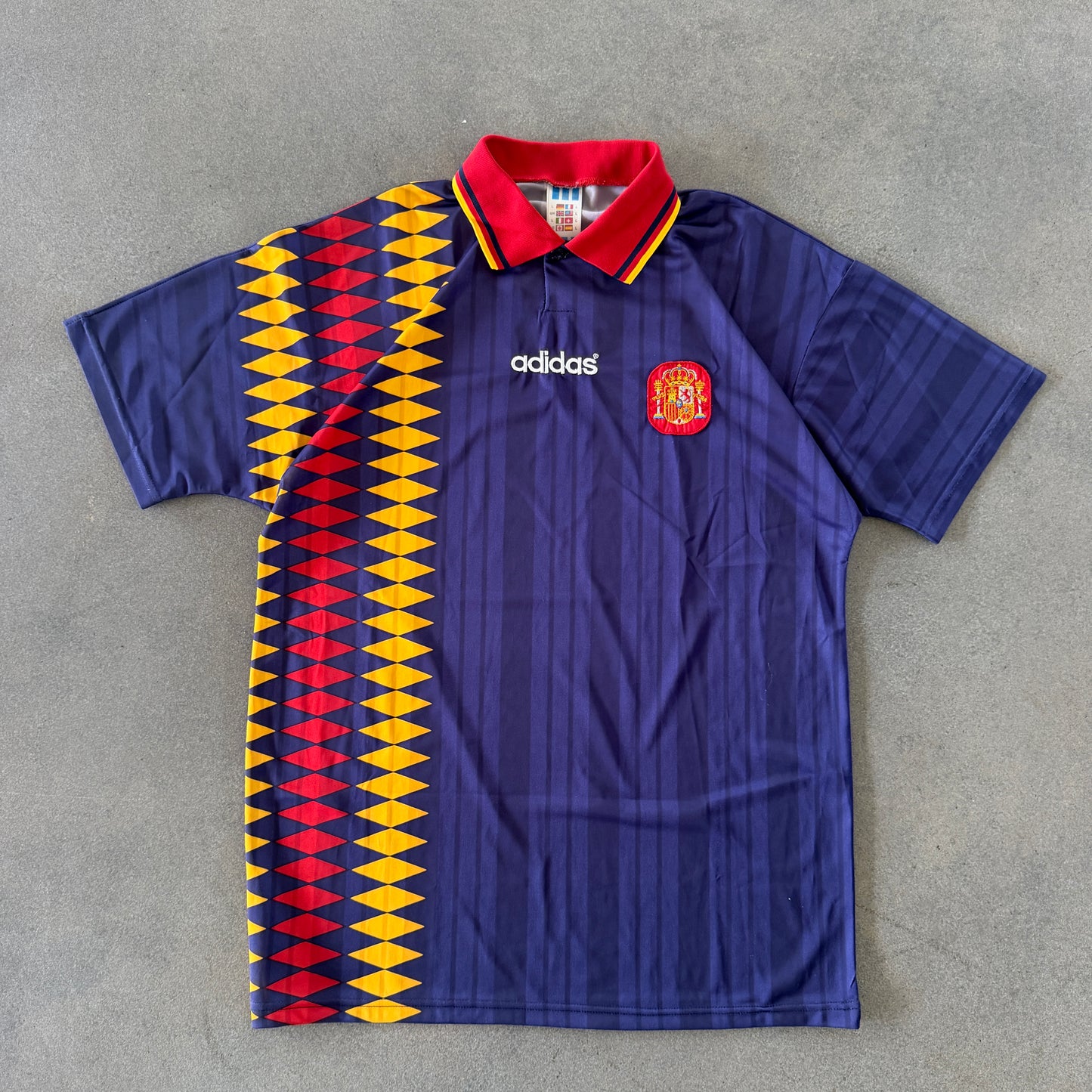 Spain Adidas '94-'96 Third Alternate Jersey - L