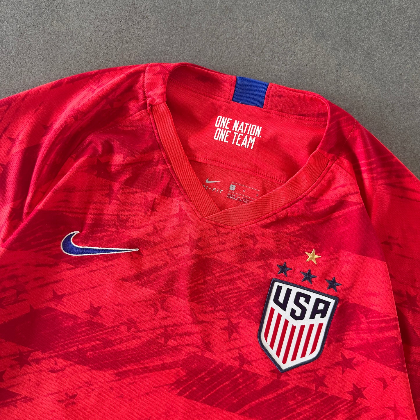 United States USA Nike 2019 Away Stadium Jersey - M