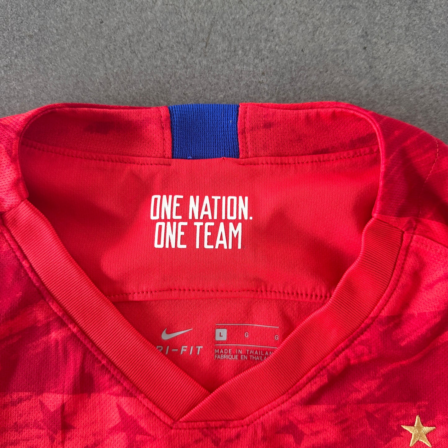 United States USA Nike 2019 Away Stadium Jersey - M