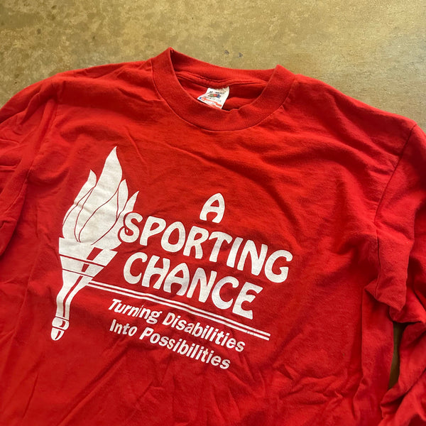 A Sporting Chance Special Olympics Disabilities Shirt 90's - S hover