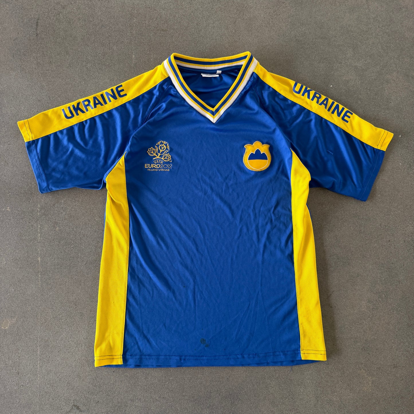 Ukraine 2012 Euros Stadium Jersey - S
