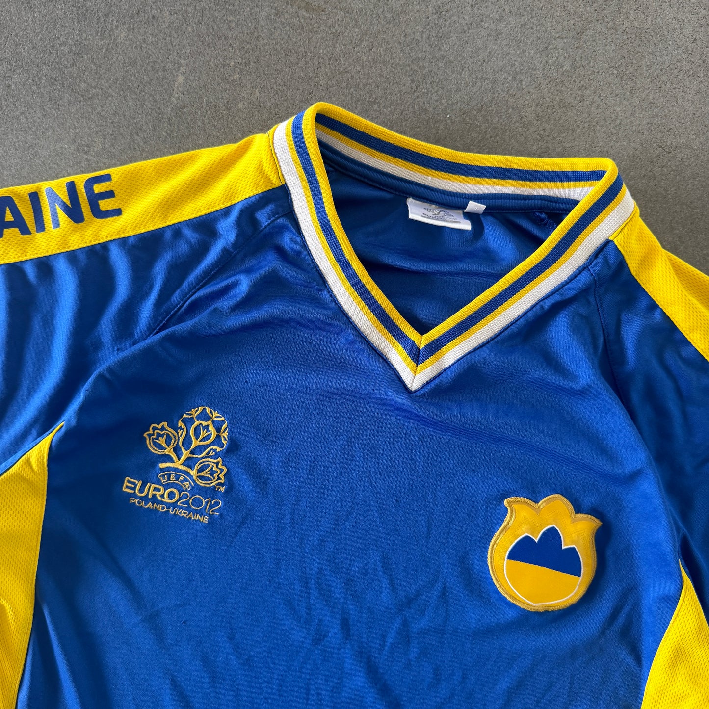 Ukraine 2012 Euros Stadium Jersey - S