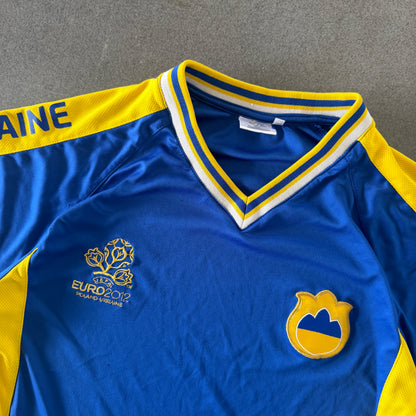 Ukraine 2012 Euros Stadium Jersey - S