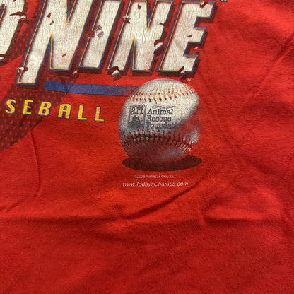 Baseball 'Hard Nine' Graphic Shirt St. Louis Cardinals 00's - 2XL