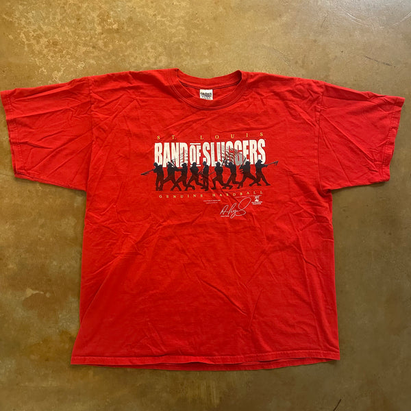 St. Louis Cardinals Band of Sluggers Graphic Tee Shirt Albert Pujols 00's - 2XL