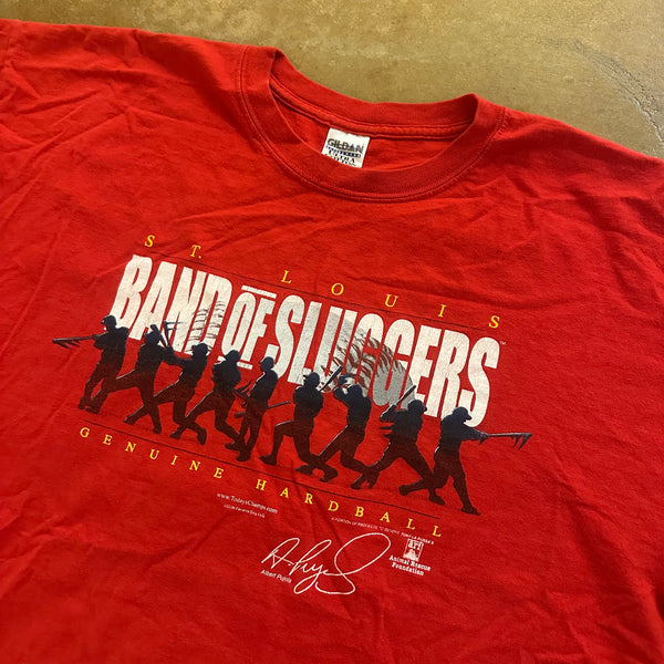 St. Louis Cardinals Band of Sluggers Graphic Tee Shirt Albert Pujols 00's - 2XL hover