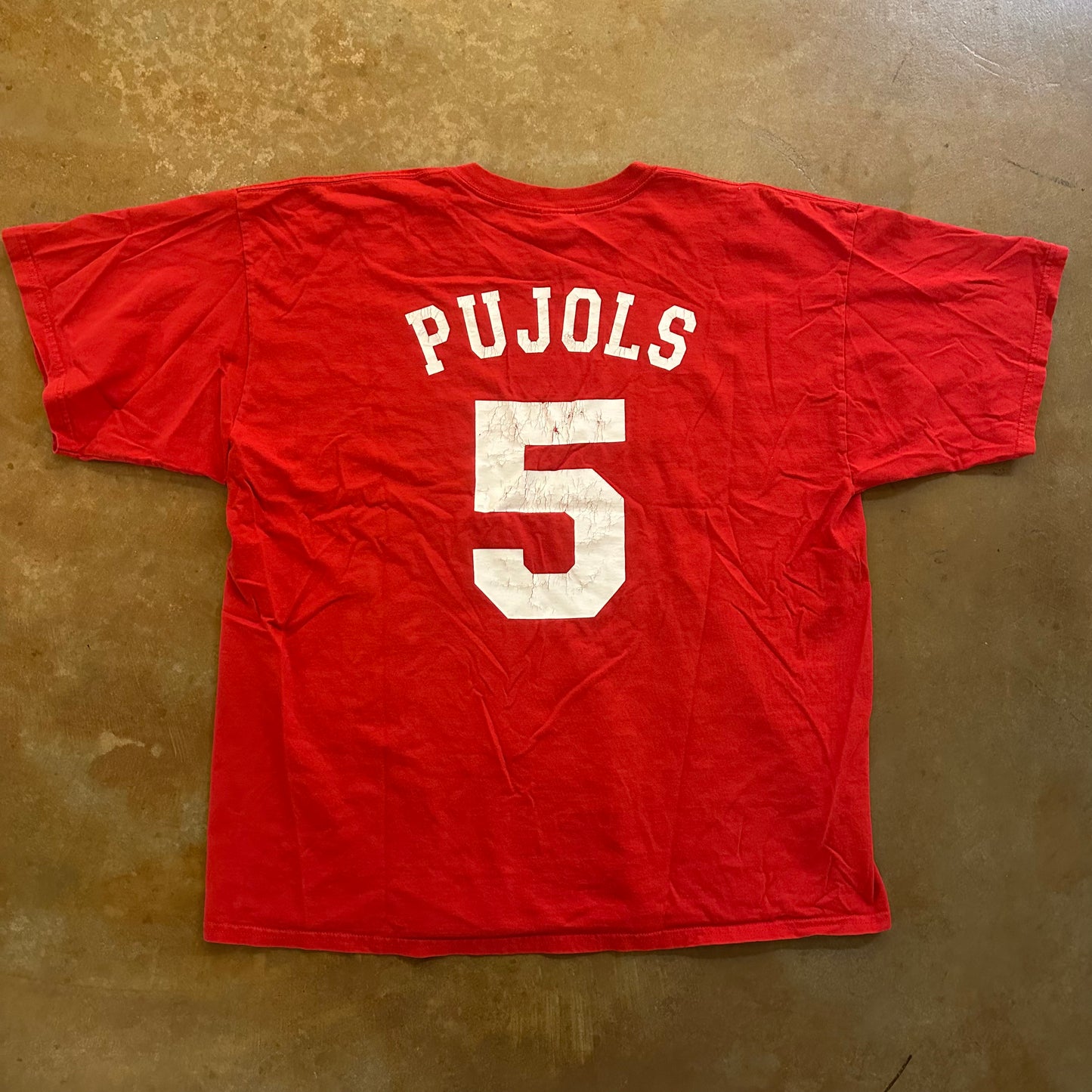 St. Louis Cardinals Band of Sluggers Graphic Tee Shirt Albert Pujols 00's - 2XL