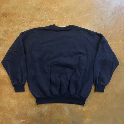 Canada Embroidered Flower Graphic Crewneck Sweatshirt 90's - XL