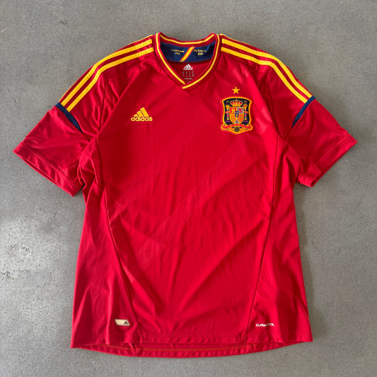 Spain Adidas 2012-2013 Home Jersey - XL