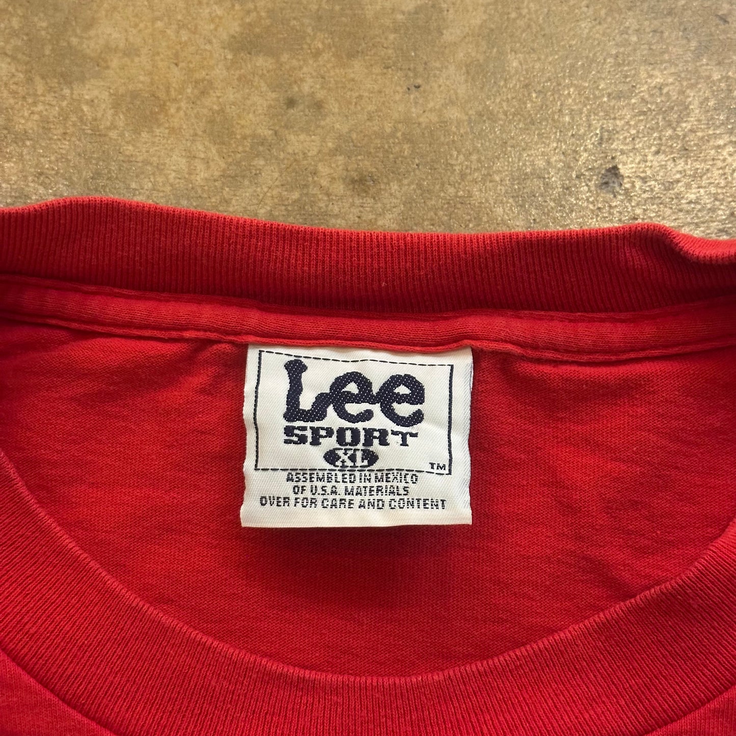 Mark McGwire Single Season Home Run Record 1998 Lee Sport Shirt 90's - XL