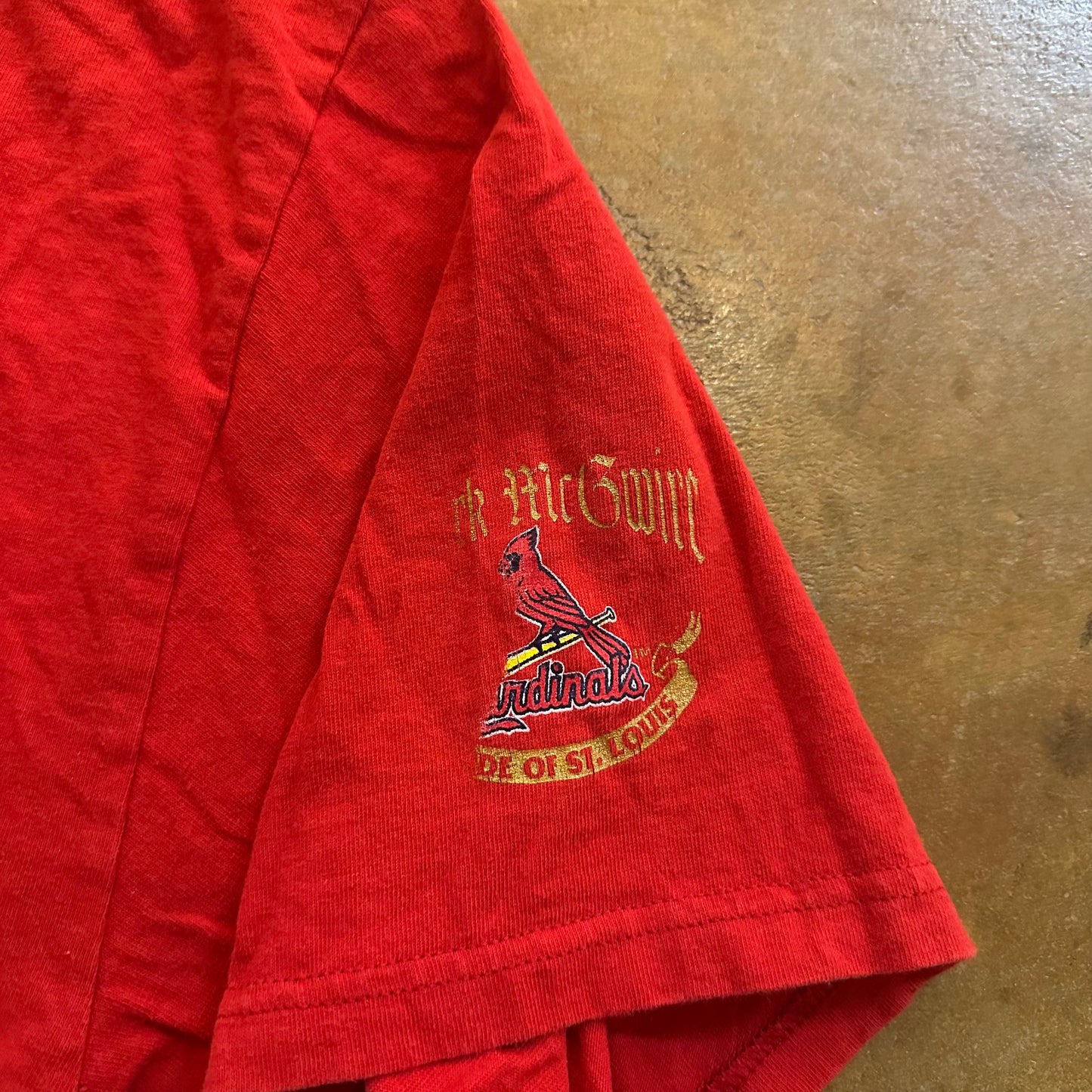 Mark McGwire Single Season Home Run Record 1998 Lee Sport Shirt 90's - XL