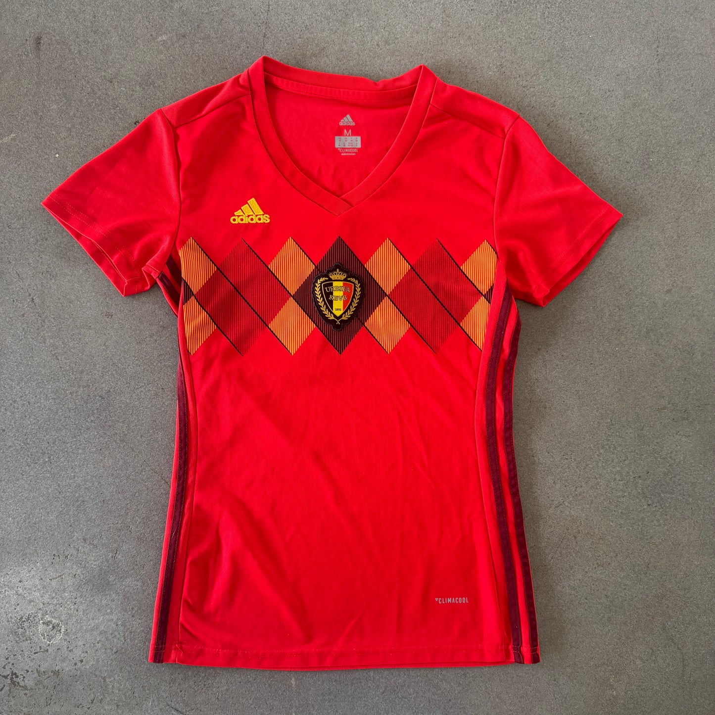 Belgium Adidas 2019 Home Jersey De Bruyne - Womens M