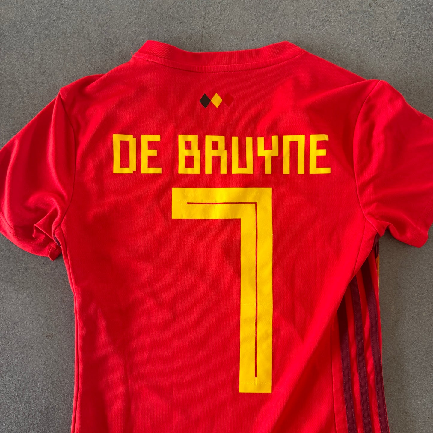 Belgium Adidas 2019 Home Jersey De Bruyne - Womens M