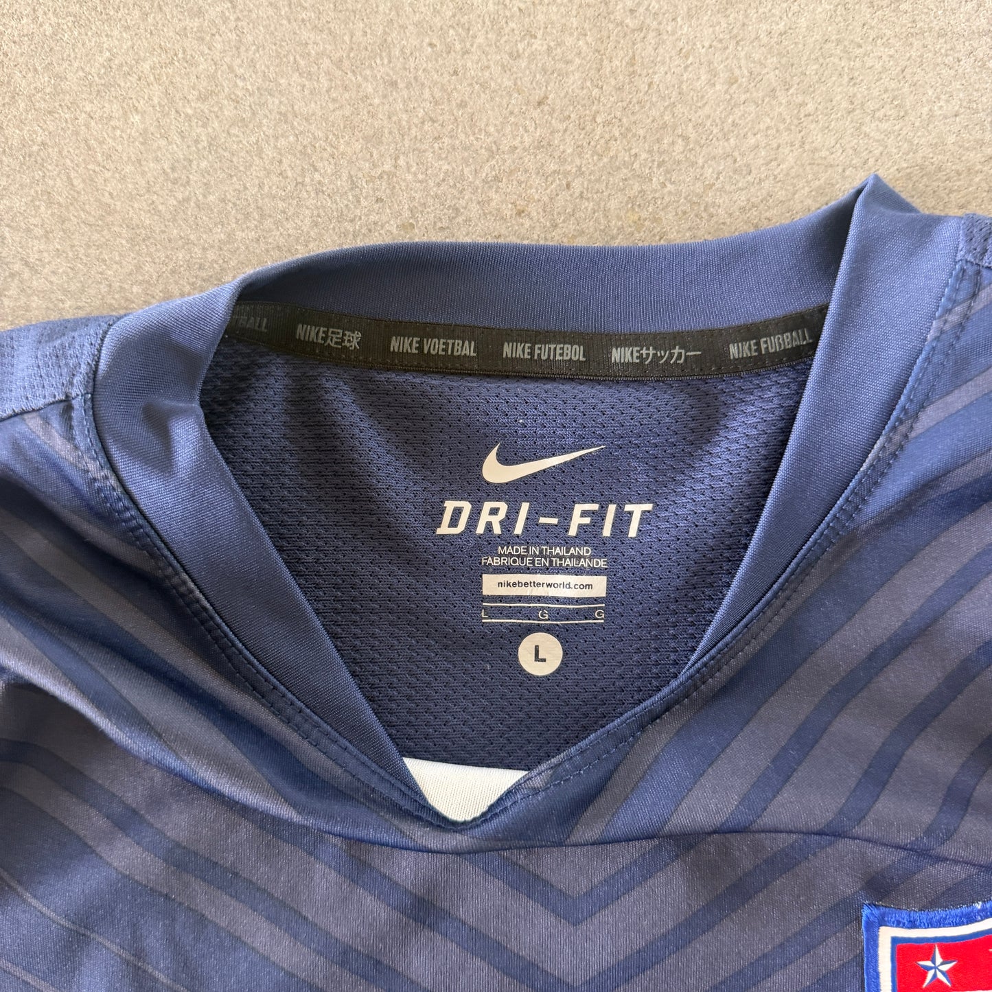 United States USA Nike 2014-16 Training Jersey - L