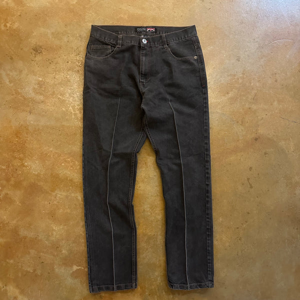 Coogi Australia Embroidered Straight Leg Dark Wash Jeans 00's - 36