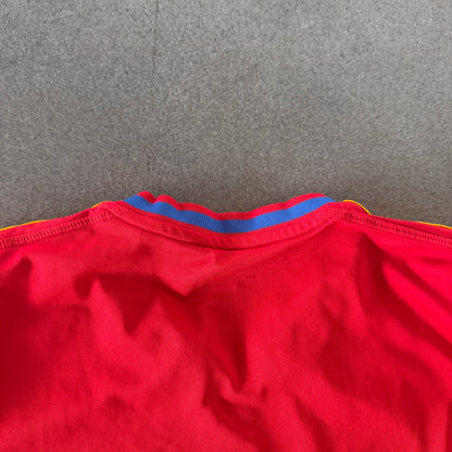 Spain Adidas 2009-10 World Champions Home Jersey - M