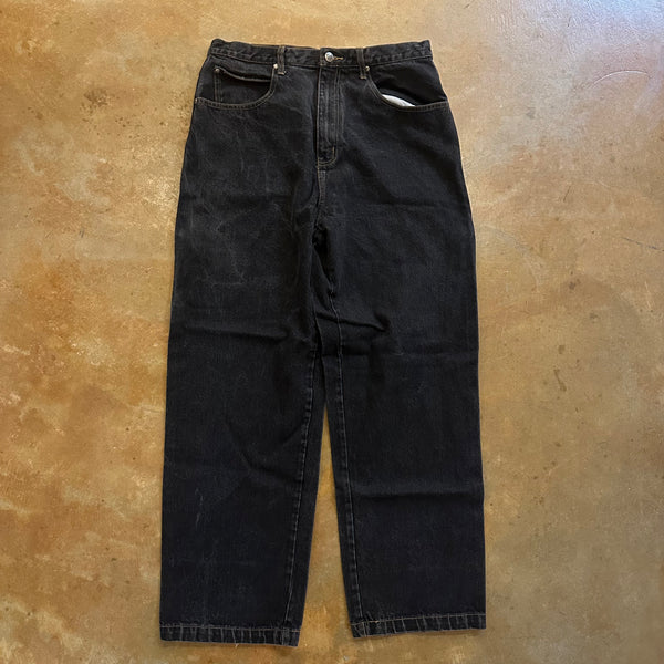 Brooklyn Xpress Skater Extra Baggy Carpenter Jeans Y2K Dark Wash 00's - 34 hover