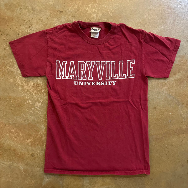 Maryville University Oarsman 913 Spellout Graphic Tee Shirt 90's - S