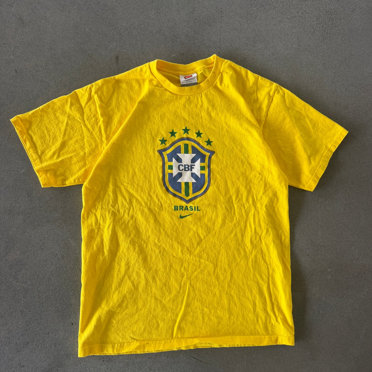 Brazil Nike Center Swoosh Double Sided Shirt - M