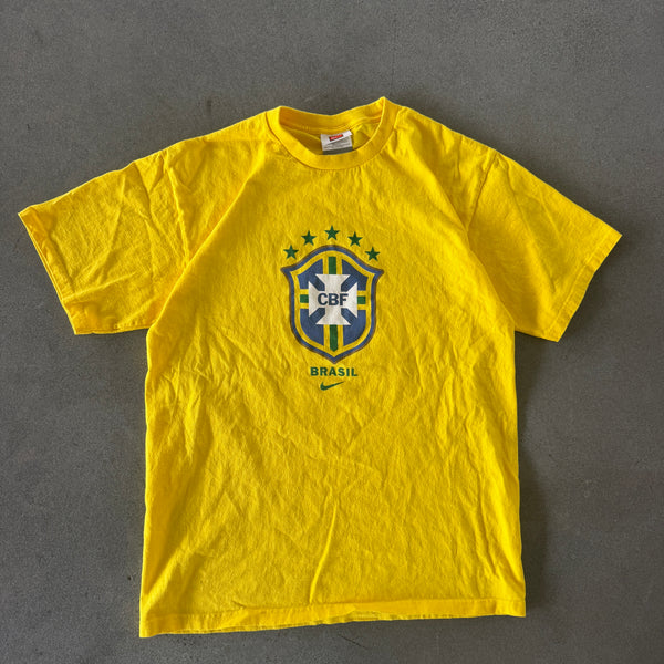 Brazil Nike Center Swoosh Double Sided Shirt - M