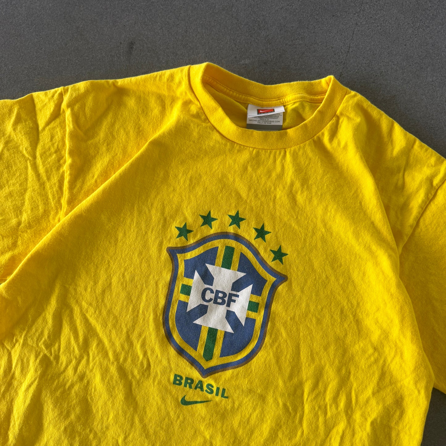Brazil Nike Center Swoosh Double Sided Shirt - M