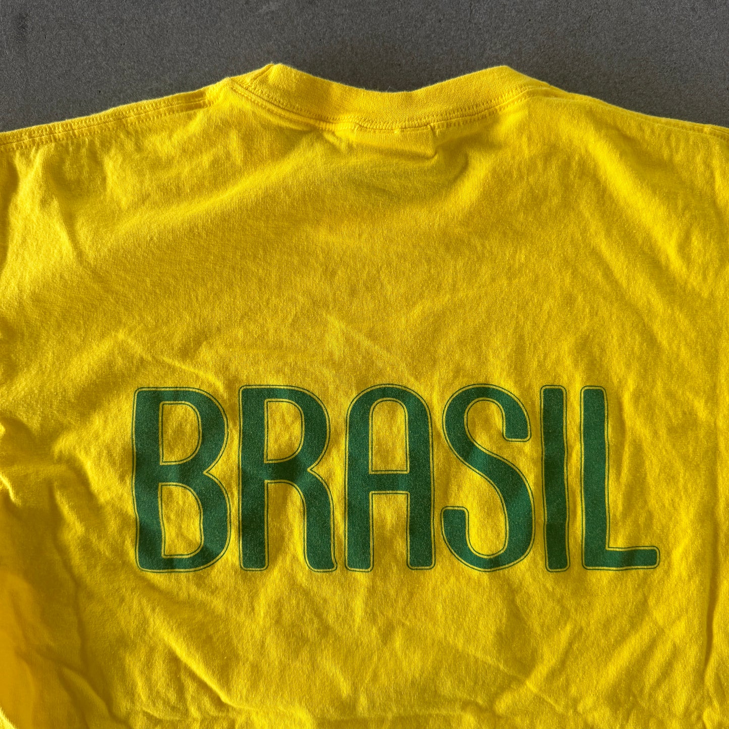 Brazil Nike Center Swoosh Double Sided Shirt - M