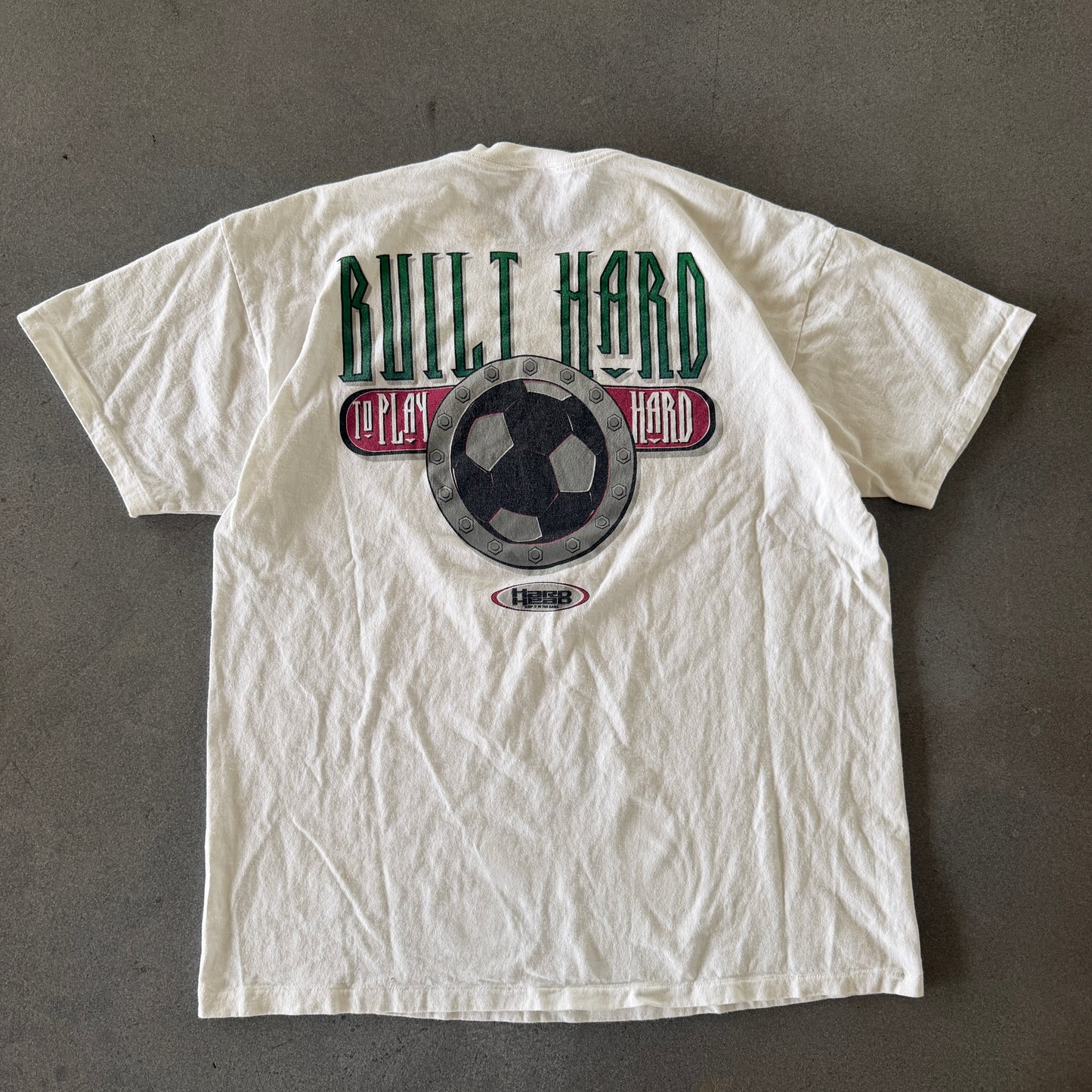 Vintage Hard Head Soccer Graphic Shirt - XL