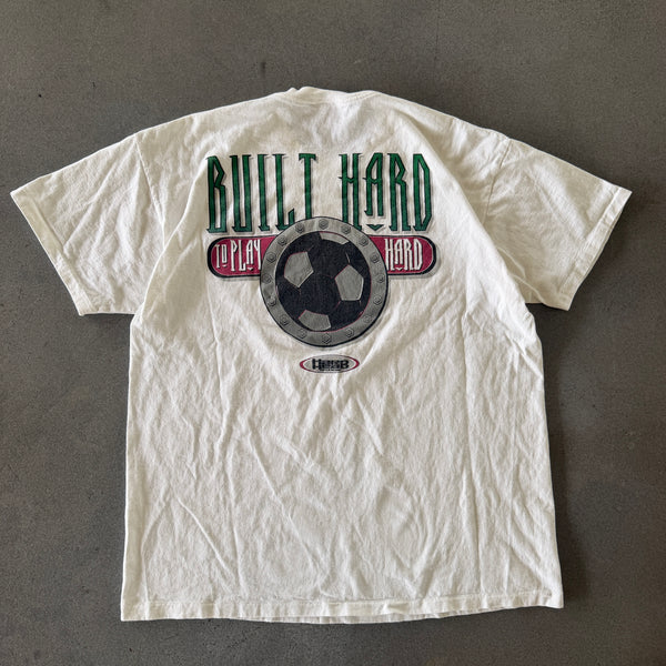 Vintage Hard Head Soccer Graphic Shirt - XL