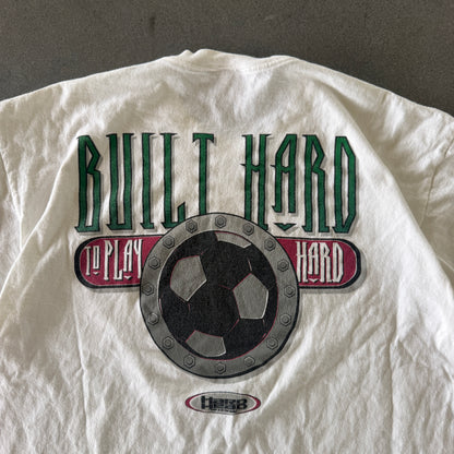 Vintage Hard Head Soccer Graphic Shirt - XL