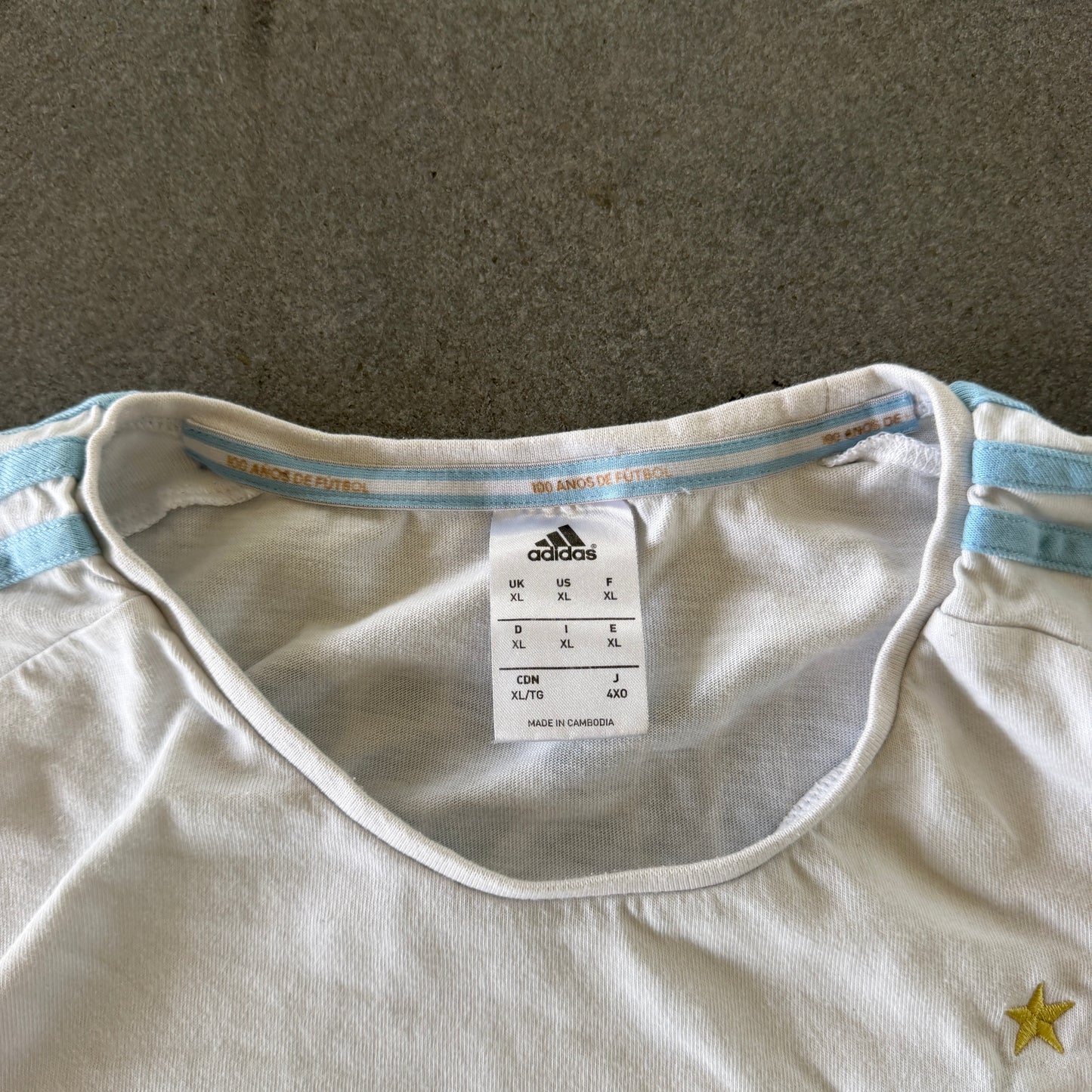 Argentina Adidas Lionel Messi Short Sleeve Shirt - XL