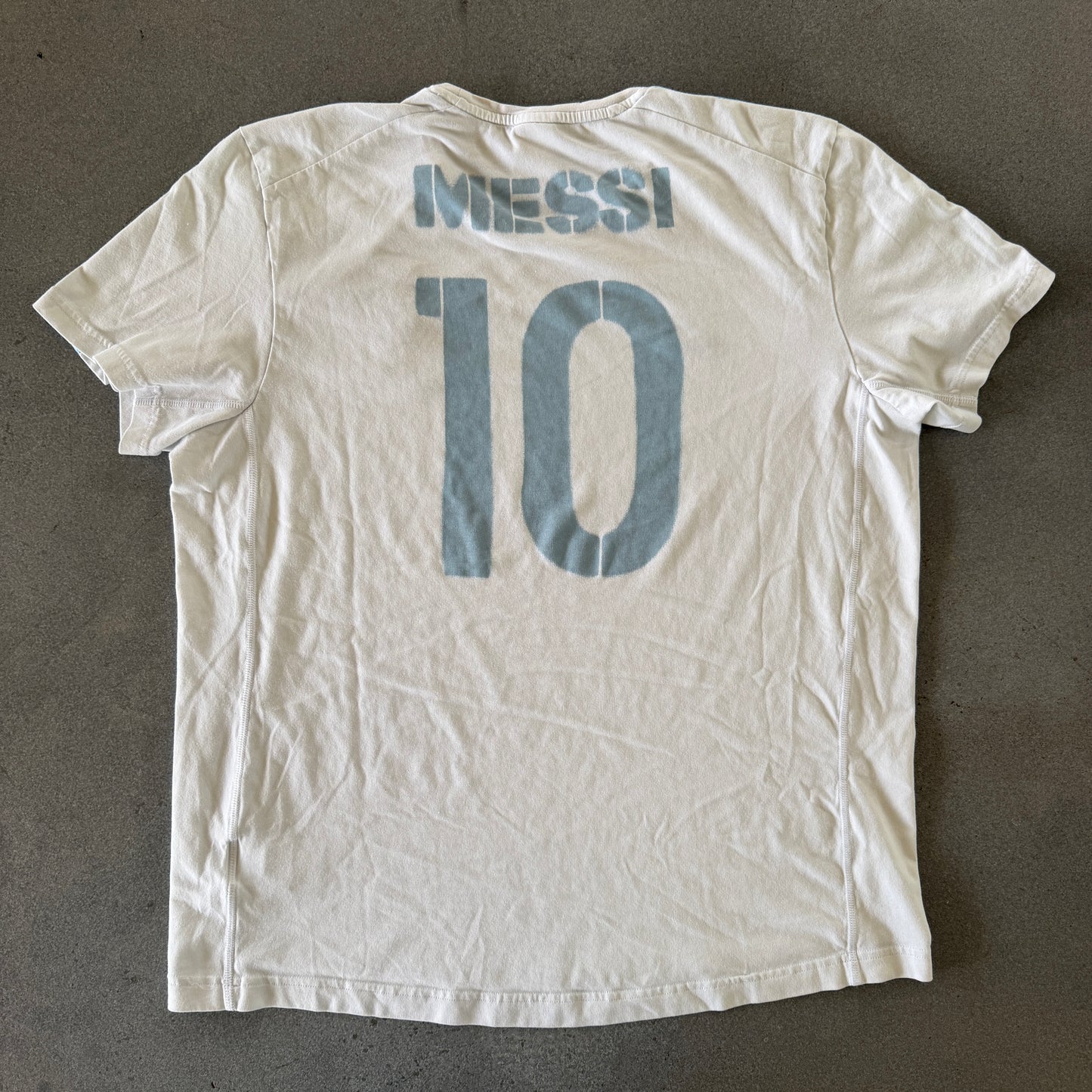 Argentina Adidas Lionel Messi Short Sleeve Shirt - XL