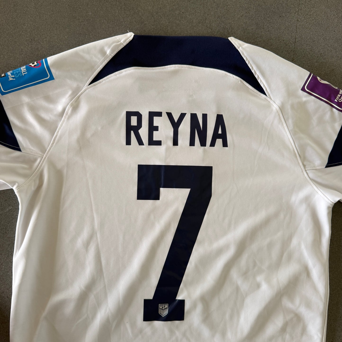 United States USA Nike 2022/23 Home Jersey Gio Reyna - M