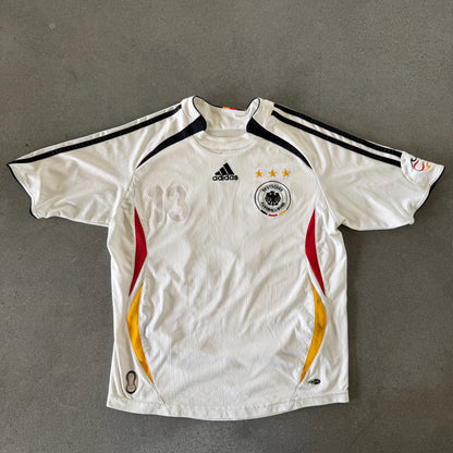 Germany Adidas 2005-06 Away Jersey Michael Ballack - S