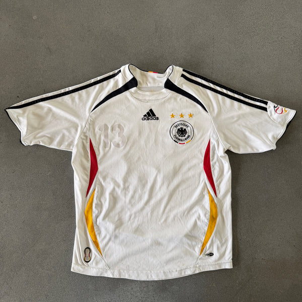Germany Adidas 2005-06 Away Jersey Michael Ballack - S