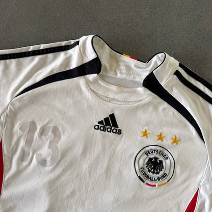 Germany Adidas 2005-06 Away Jersey Michael Ballack - S